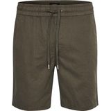 Short Regular fit olive