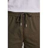 Short Regular fit olive