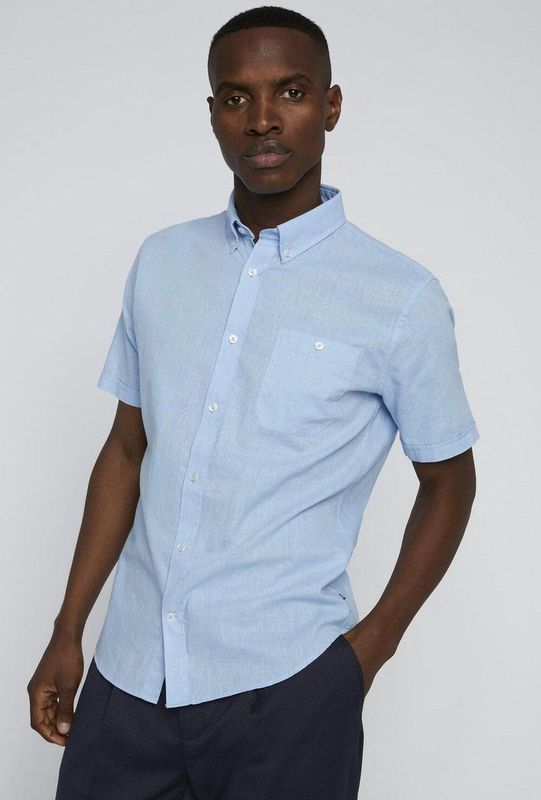 Matinique - Casual Shirt - Lichtblauw - Heren - Lente/Zomer