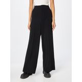 InWear - Adian IW Vox Wide Pant - Broek - Zwart - Wijde Pijp - Dames