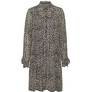 Part Two VeniPW DR Casual Dress, Black Dot Print, 42 Vrouwen, Black Dot Print, 40