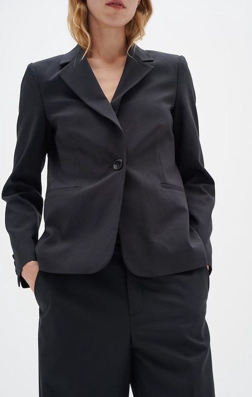 InWear, Dames, Jassen, Zwart, Maat: S Katoen,