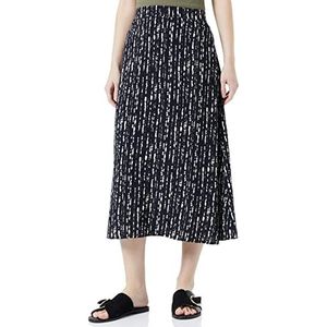 Part Two Svana Skirt dames, Dark Navy Texture Line, 30 NL