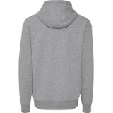 Solid Gemêleerde Hoodie Grijs Melange