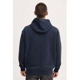 !Solid Sweatvest  donkerblauw / wit