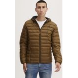 Blend - Bhromsey Hood - Gewatteerde Jas - Bruin - Met Capuchon