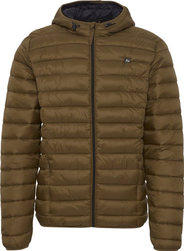 Blend - Bhromsey Hood - Gewatteerde Jas - Bruin - Met Capuchon