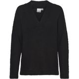 Ichi - Kamara - V-hals Trui - Dames - Reguliere Pasvorm - 60 cm