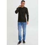 Gebreide Trui - Bruin - Normale Pasvorm - Ronde Hals - Lange Mouwen