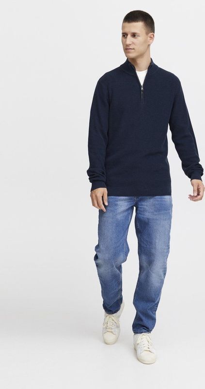 Blend Gebreide Trui Dress Blues