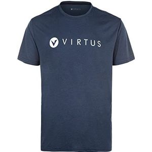 Virtus - Edwardo M S/S - Functioneel Shirt - Dark Sapphire