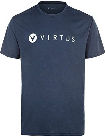 Virtus - Edwardo M S/S - Functioneel Shirt - Dark Sapphire