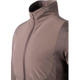 Trainingsjas - Effen - Gladde Stof - Met Hoge Stormkraag