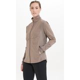 Trainingsjas - Effen - Gladde Stof - Met Hoge Stormkraag