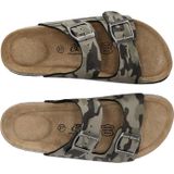 Cruz - Hardingburg - Damessandaal - Natuur - Rundsuède - Kurk - EVA - Rubber