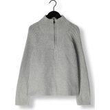 Sofie Schnoor - Blouse - Gebreid - Grijs - Melange