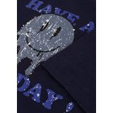 Sofie Schnoor G243266 Tops T-shirts Meisjes - Shirt - Donkerblauw2