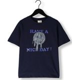 Sofie Schnoor G243266 Tops T-shirts Meisjes - Shirt - Donkerblauw2