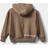 Sofie Schnoor G243274 Truien & Vesten Meisjes - Sweater - Hoodie - Vest- Bruin - Maat 128