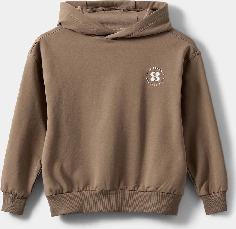 Sofie Schnoor G243274 Truien & Vesten Meisjes - Sweater - Hoodie - Vest- Bruin - Maat 128