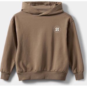 Sofie Schnoor G243274 Truien & Vesten Meisjes - Sweater - Hoodie - Vest- Bruin - Maat 152