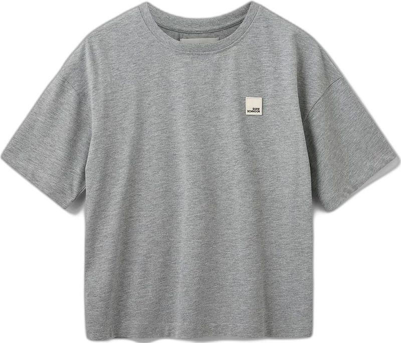 Sofie Schnoor - T-shirt - Grijs - Katoen - Korte Mouwen