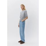 Sofie Schnoor - Top - Grijs - 100% Wol - Regular Pasvorm