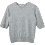 Sofie Schnoor - Top - Grijs - 100% Wol - Regular Pasvorm