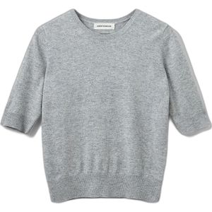 Sofie Schnoor - Top - Grijs - 100% Wol - Regular Pasvorm