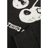 Sofie Schnoor G243243 Truien & Vesten Meisjes - Sweater - Hoodie - Vest- Antraciet