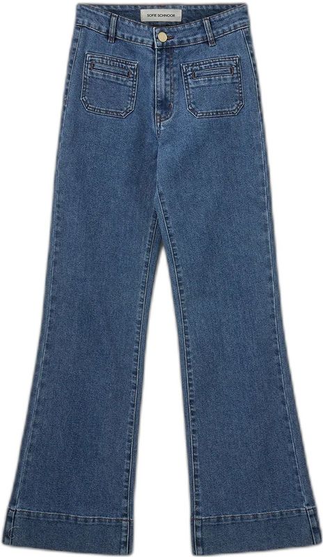 Sofie Schnoor - Regular Waist - Jeans - Medium Blue Denim