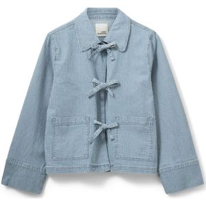 Sofie Schnoor, Dames, Blouses & Shirts, Blauw, Maat: XL Denim,