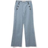 Sofie Schnoor - Lyonsw Broek - Blauw Gestreept - Dames - Katoen
