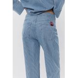 Sofie Schnoor - Lyonsw Broek - Blauw Gestreept - Dames - Katoen