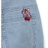 Sofie Schnoor - Lyonsw Broek - Blauw Gestreept - Dames - Katoen