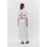 Sofie Schnoor - T-shirt - Heldere Wit - Dames - 100% Katoen