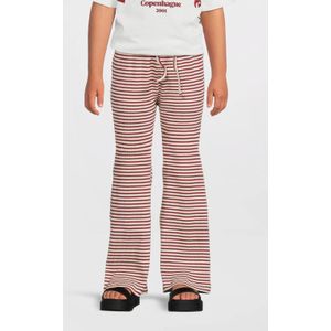 Sofie Schnoor - Sportbroek - Rood/Ecru - Stretchkatoen - Elastische Tailleband