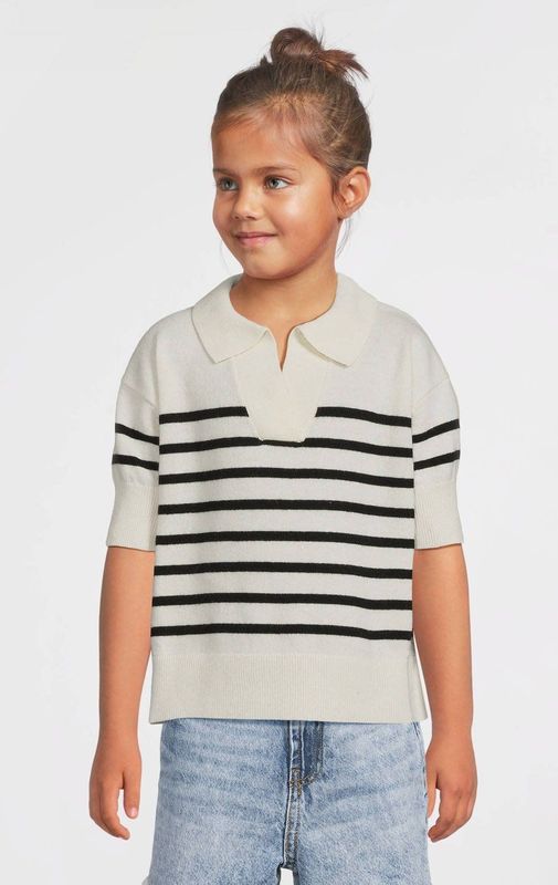 Sofie Schnoor - T-shirt - Wit - 100% Wol