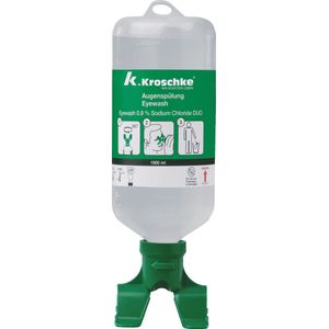Oogdouche - 1000 ml - 0,9% Sodium Chloride - Duo Oogschaal