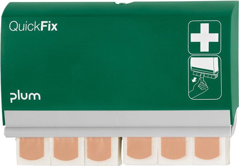 Plum QuickFix - Pleisterautomaat - Detecteerbaar - Inclusief 2 x 45 pleisters