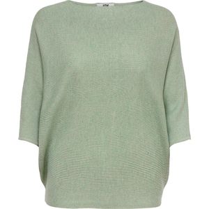 Jdy Jdynew Behave Batsleeve Pullov. Knt Noos Dames Trui - Basil Melange