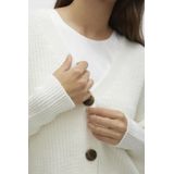 VERO MODA Vest VMLEA Ecru