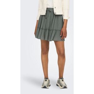 ONLY Minirock »ONLIBIZA LIFE SHORT SKIRT WVN NOOS«, mit Volant