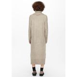 Only - ONLBRANDIE - Gebreide Jurk - Pumice Stone - Casual Fit - Lange Mouwen