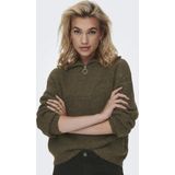 Only - Onlbaker Zip Pullover Knt Noos - Dames - Gebreide Truien