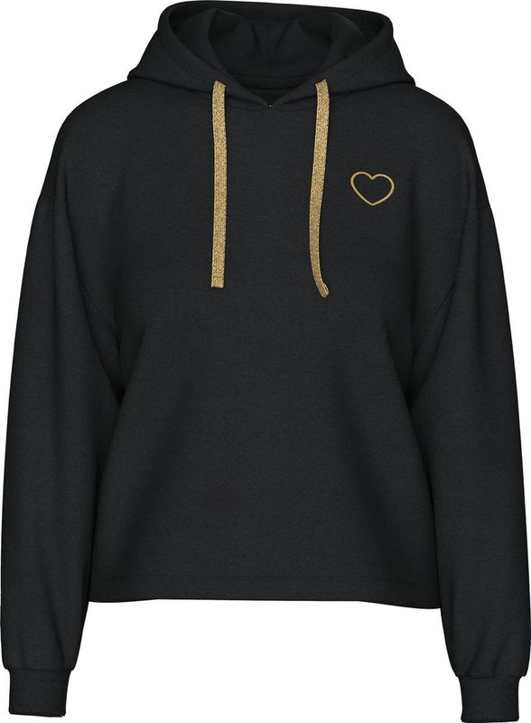 pieces Kapuzensweatshirt PCCHILLI LS HEART HOODIE NOOS BC