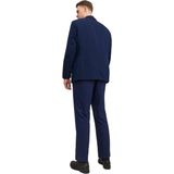 Blazer - Broek - Blauw - Polyester/Viscose/Elastaan - Slanke Pasvorm