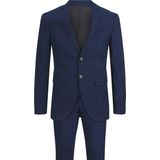 Blazer - Broek - Blauw - Polyester/Viscose/Elastaan - Slanke Pasvorm