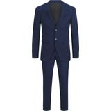 Blazer - Broek - Blauw - Polyester/Viscose/Elastaan - Slanke Pasvorm