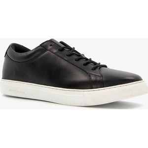 JACK & JONES JFWGALAXY Leren Sneakers Zwart